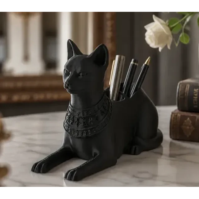 Portalápices Prints Patro- Gatito Egipcio