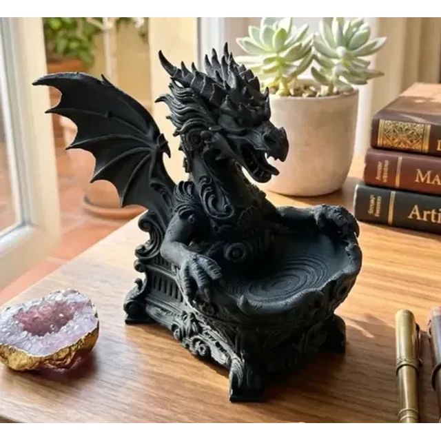 Bandeja Decorativa Prints Patro- Dragón Negro