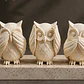 Escultura Decorativa Prints Patro- 3 Búhos Sabios - Miniatura 4