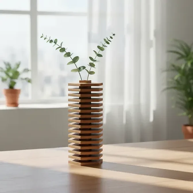 Decoración Prints Patro - Florero Impresión Geométrica 4