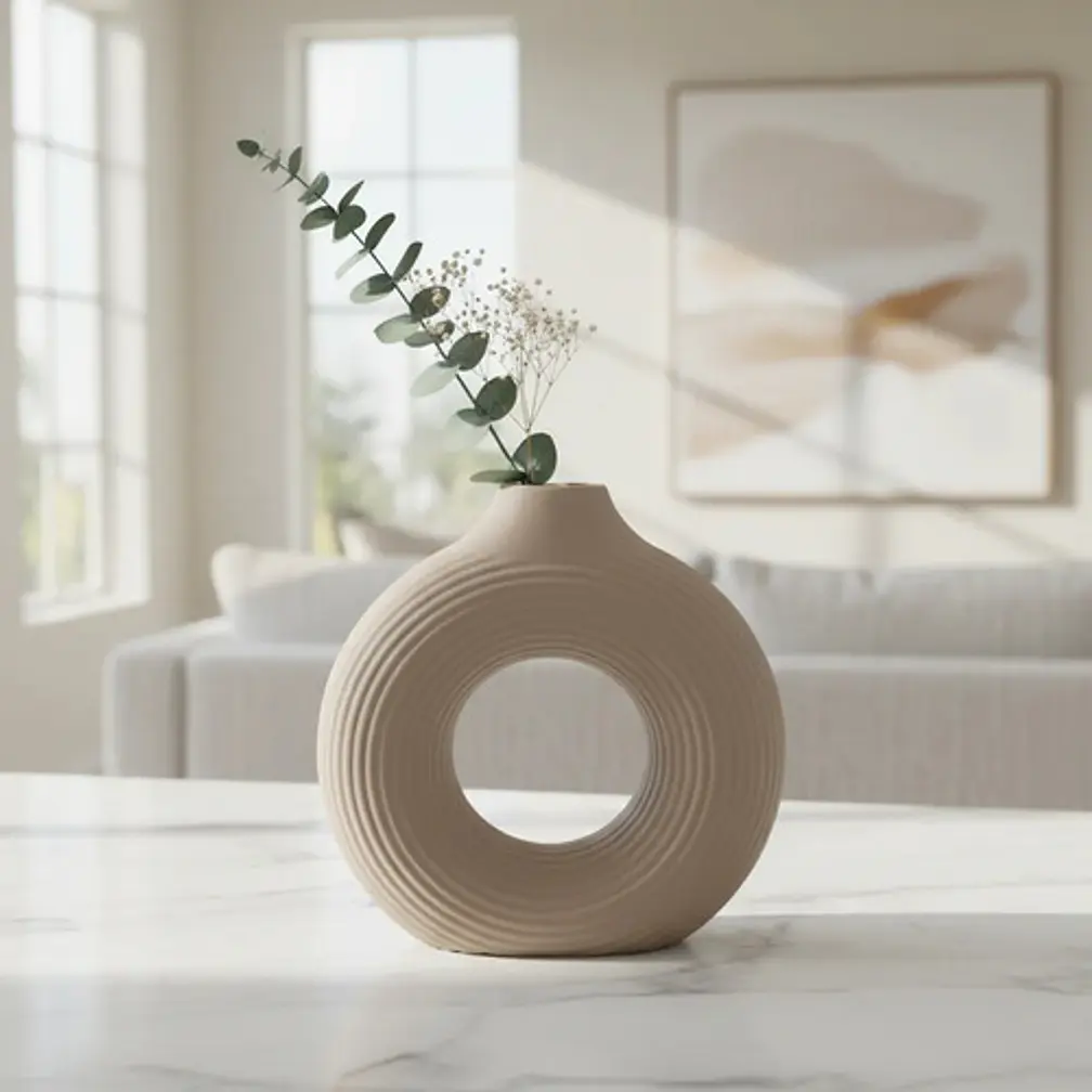 Decoración Elegante Prints Patro - Jarrón Estilo Orbita 3