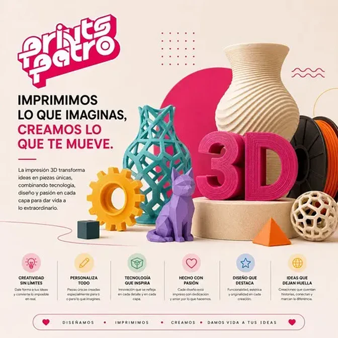 Decoración Elegante Prints Patro - Jarrón Estilo Orbita 7