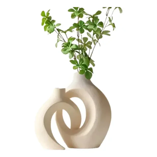 Decoración Elegante Prints Patro - Jarrón Entrelazado