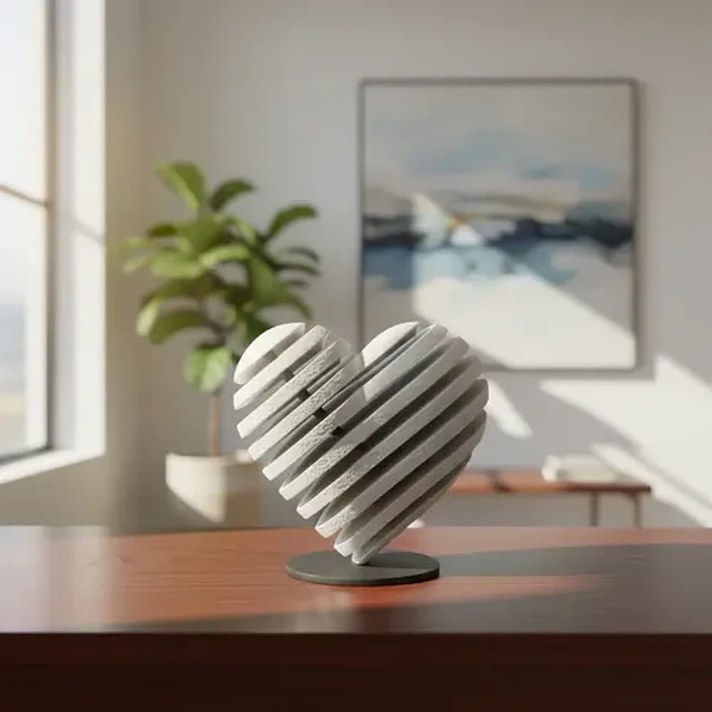 Decoración Elegante Prints Patro - Estilo Corazón