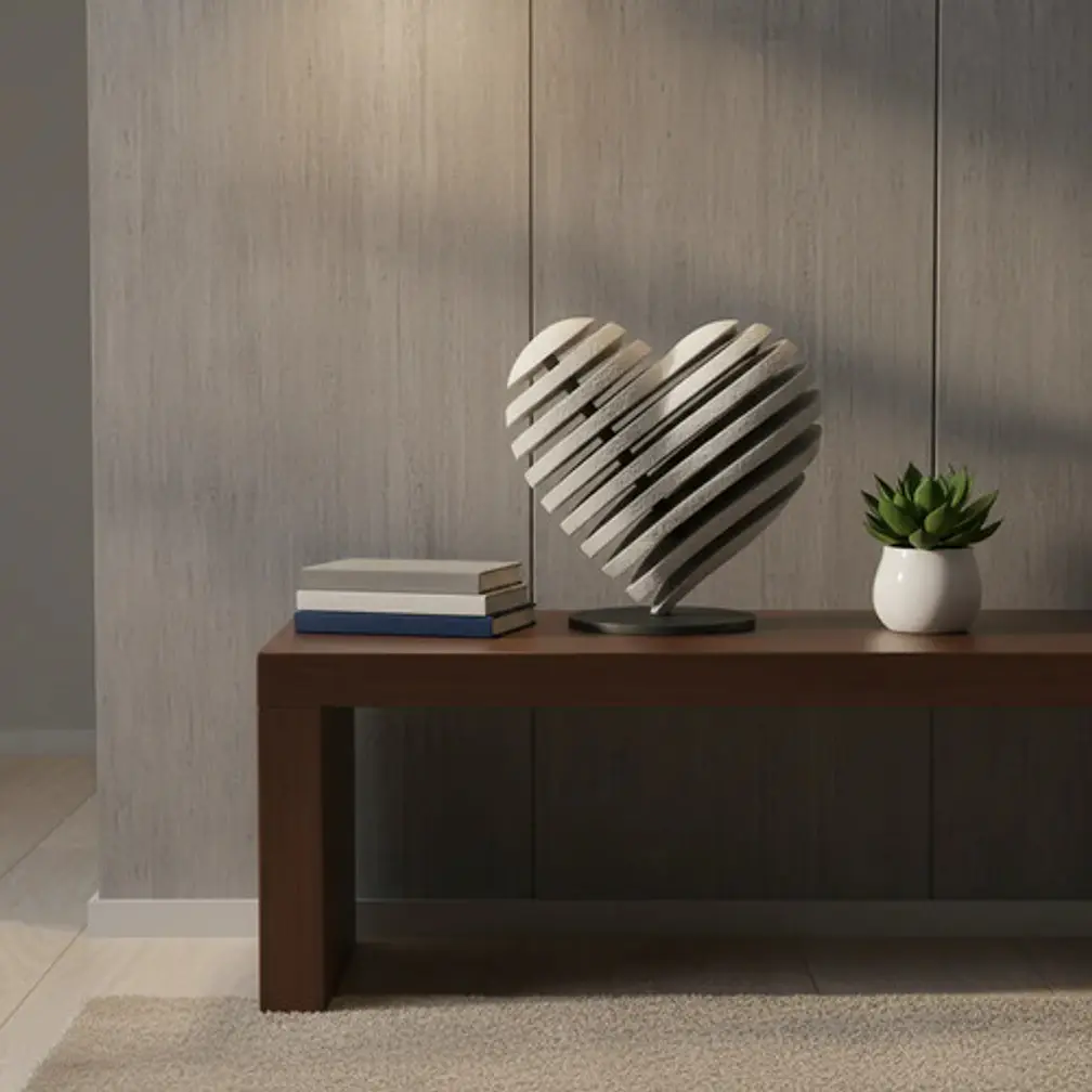 Decoración Elegante Prints Patro - Estilo Corazón 3