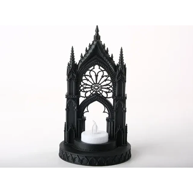 Portavelas Led Prints Patro Estilo Gótico