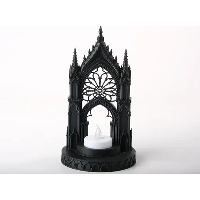 Portavelas Led Prints Patro Estilo Gótico 2