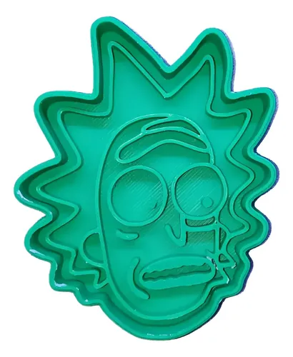 Cortador De Galletas Rick Y Morty