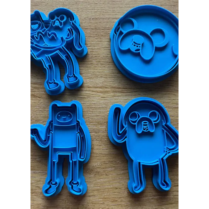 Cortador De Galletas Hora De Aventura - (pack 4 Unidades) 2