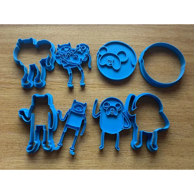 Cortador De Galletas Hora De Aventura - (pack 4 Unidades) 3