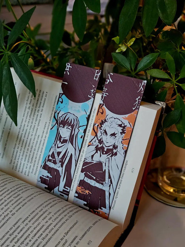 Marcapáginas - Demon Slayer (2 Unidades) - Foto 3