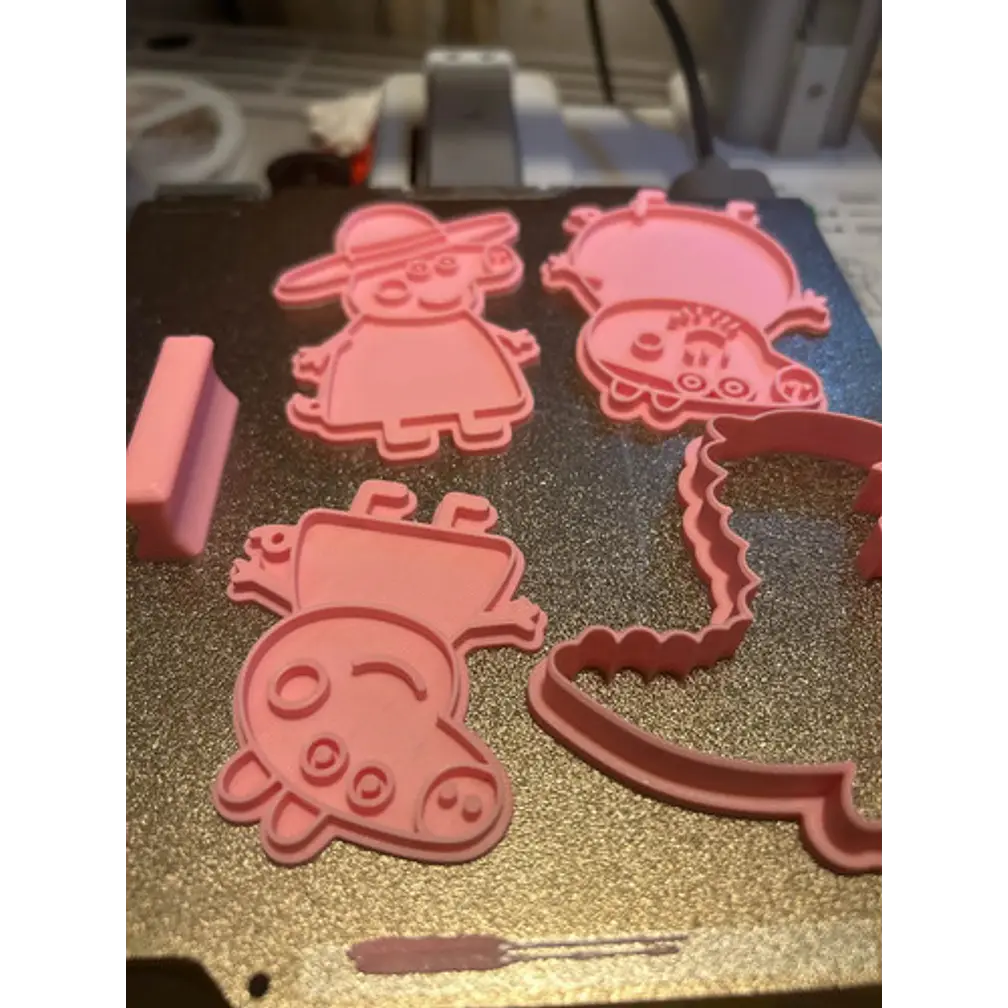 Cortador De Galletas - Familia Peppa Pig (pack 5 Unidades) 3