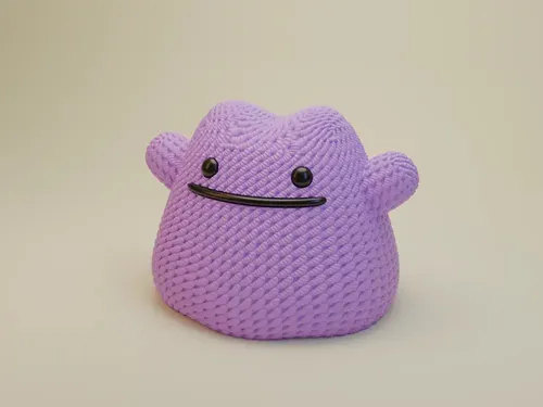 Figura Ditto - Diseño Estilo Tejido