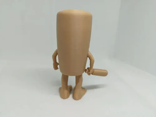 Figura Tung Tung Sahur - Impreso En 3d - Foto 3