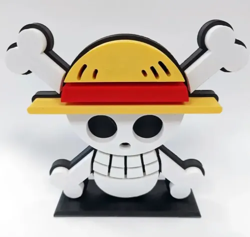 Figura Decorativa De One Piece  Jolly Roger Mugiwara