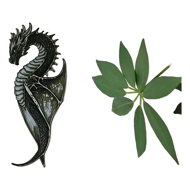 Marcapaginas - Diseño Dragón