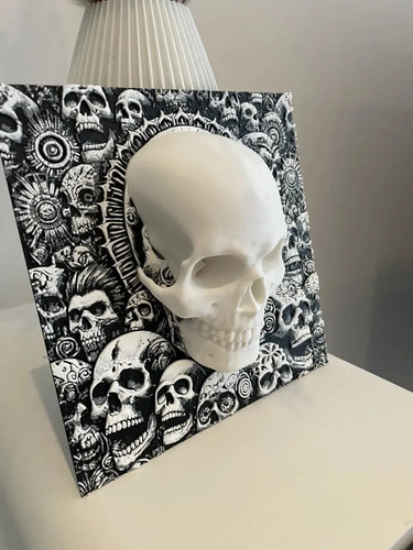 Cuadro Decorativo - Estilo Calavera 3d - Foto 2