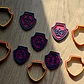 Cortador De Galletas Insignia Paw Patrol - (pack 5 Unidades) - Miniatura 2