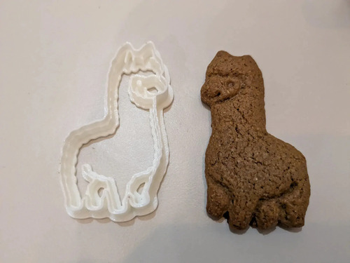 Molde Para Galletas - Forma De Alpaca - Foto 3