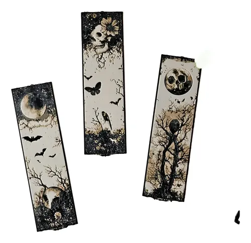Marcapáginas - Halloween (pack 3 Unidades)