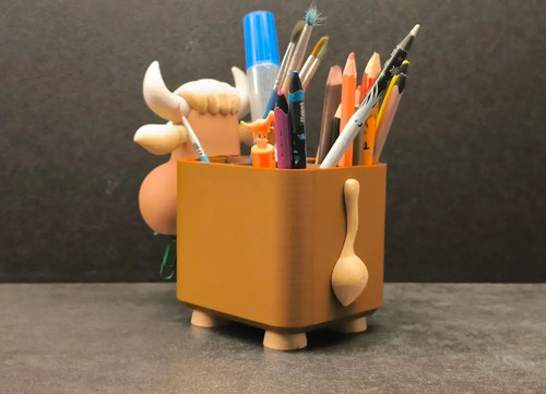 Portalápices Organizador - Estilo Vaquita - Foto 4