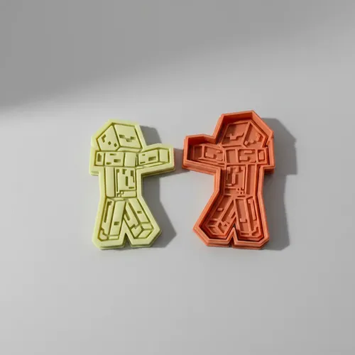 Cortador De Galletas - Personajes Minecraft