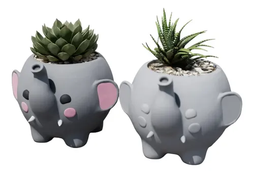 Macetero Diseño Elefante