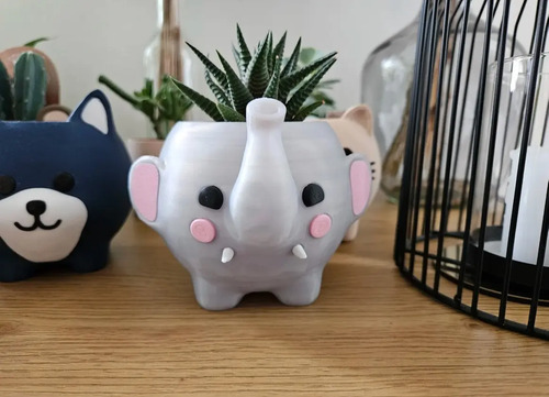 Macetero Diseño Elefante - Foto 3