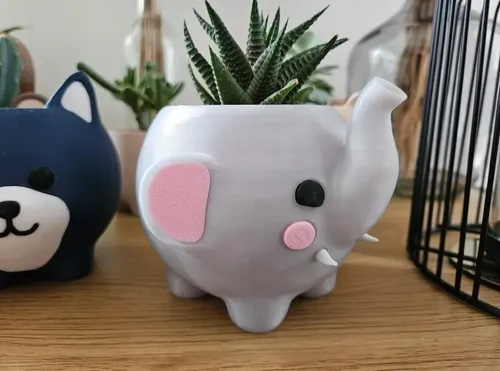 Macetero Diseño Elefante - Foto 4