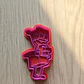 Cortador De Galletas Pollo Jinete Minecraft - Miniatura 2