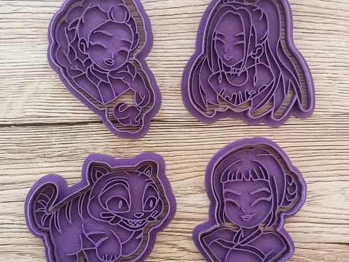 Cortador De Galletas - Las Guerreras K-pop (4 Unidades) - Foto 3