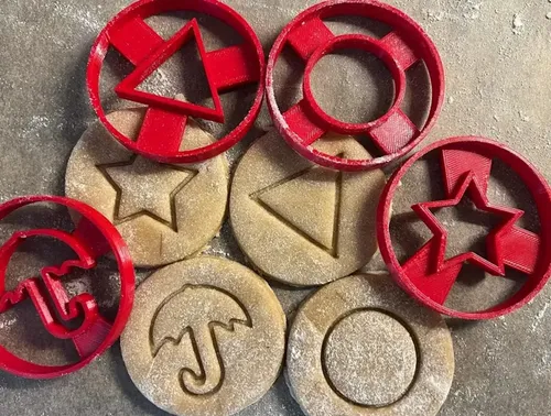 Cortador De Galletas Juego Del Calamar - (pack 4 Unidades) - Foto 3