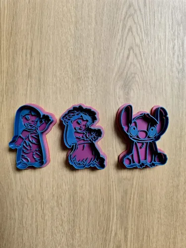 Cortador De Galletas Lilo Y Stitch - (pack 3 Unidades) - Foto 2