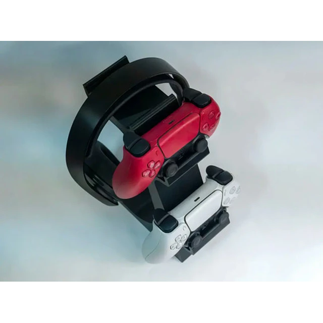 Soporte Para Mando Y Auriculares Gamer Pc Consola
