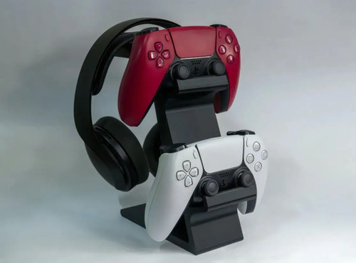 Soporte Para Mando Y Auriculares Gamer Pc Consola - Foto 8