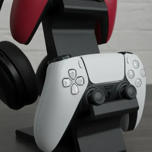 Soporte Para Mando Y Auriculares Gamer Pc Consola - Foto 9