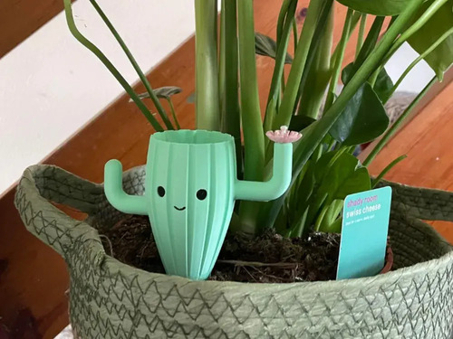 Globo De Riego Para Plantas Goteo Diseño Cactus Prints Patro - Foto 5