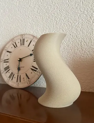 Jarrón - Moderno Beige - Foto 3
