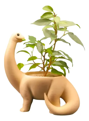 Macetero - Diseño Dinosaurio