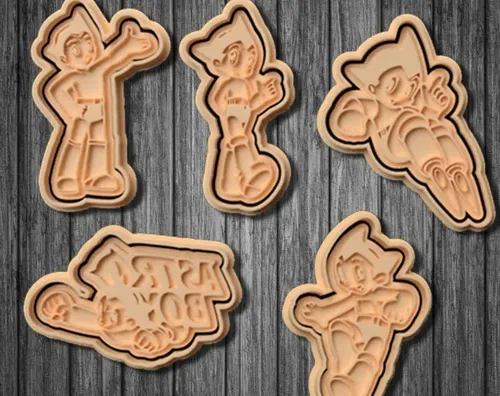 Cortador De Galletas - Astro Boy (pack 5 Unidades) - Foto 2