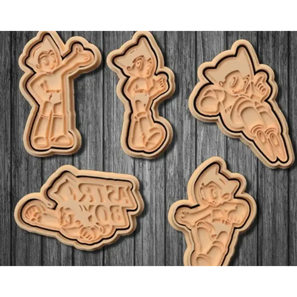 Cortador De Galletas - Astro Boy (pack 5 Unidades) 2