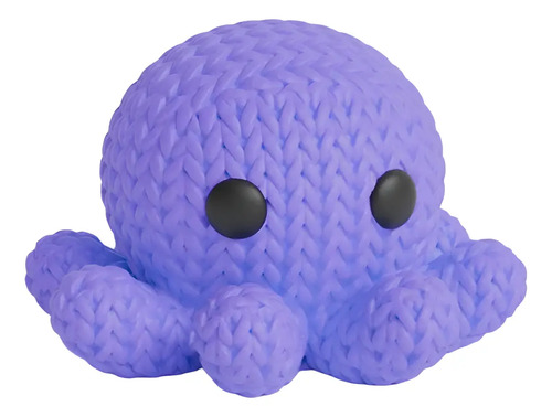 Mini Figura - Pulpo Estilo Tejido