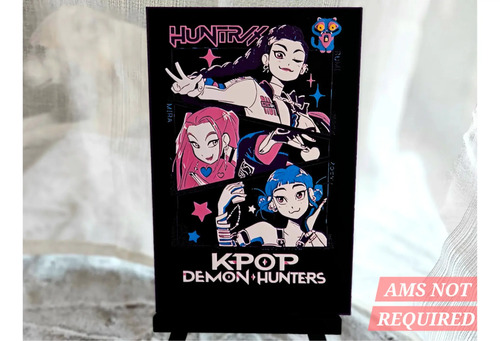 Figura Poster 3d - Kpop - Foto 4