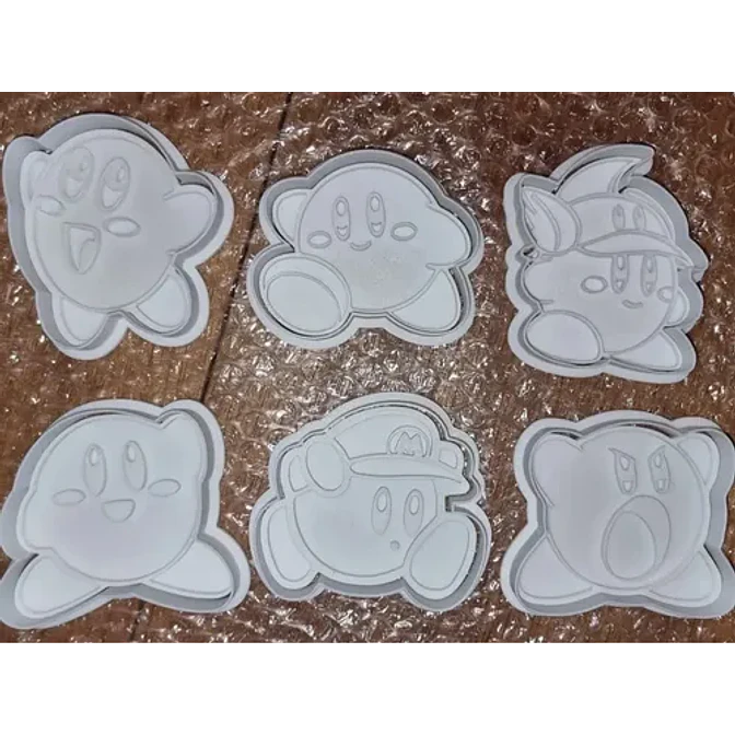 Cortador De Galletas Kirby (pack 6 Unidades) 2