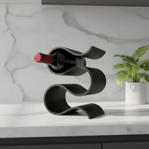 Porta Vino - Minimalista Y Elegante - Ideal Para Regalo - Foto 2