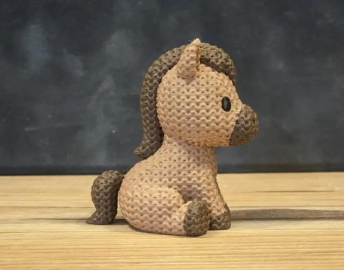 Mini Figura - Caballo Estilo Tejido - Foto 4