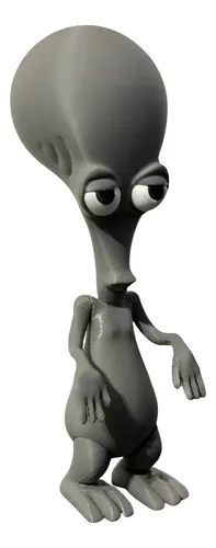 Roger El Alien - Figura