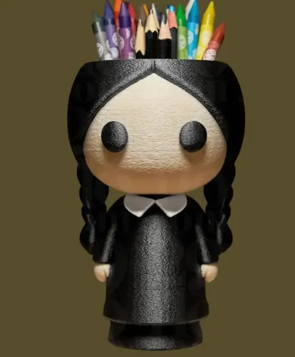 Portalápices - Miércoles Addams