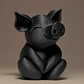 Decoración - Mini Cerdito Minimalista - Miniatura 4