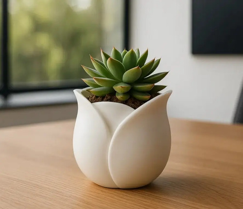 Macetero - Diseño Tulipán - Foto 5